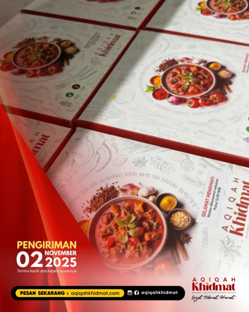 Alhamdulillah, Terima kasih Ayah Bunda yang sudah mempercayakan ibadah aqiqahnya kepada Aqiqah (4)