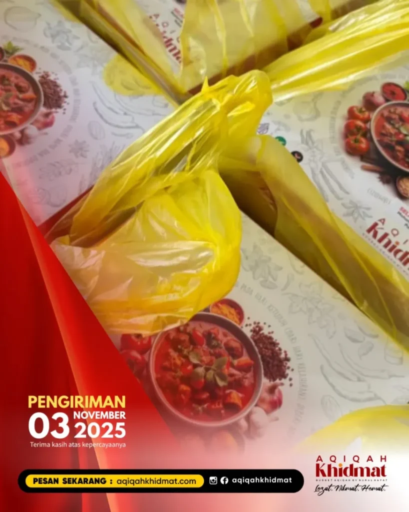 Alhamdulillah, Terima kasih Ayah Bunda yang sudah mempercayakan ibadah aqiqahnya kepada Aqiqah